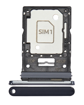 Replacement Single Sim Card Tray Compatible For Samsung Galaxy A53 5G (A536 / 2022) (Black)