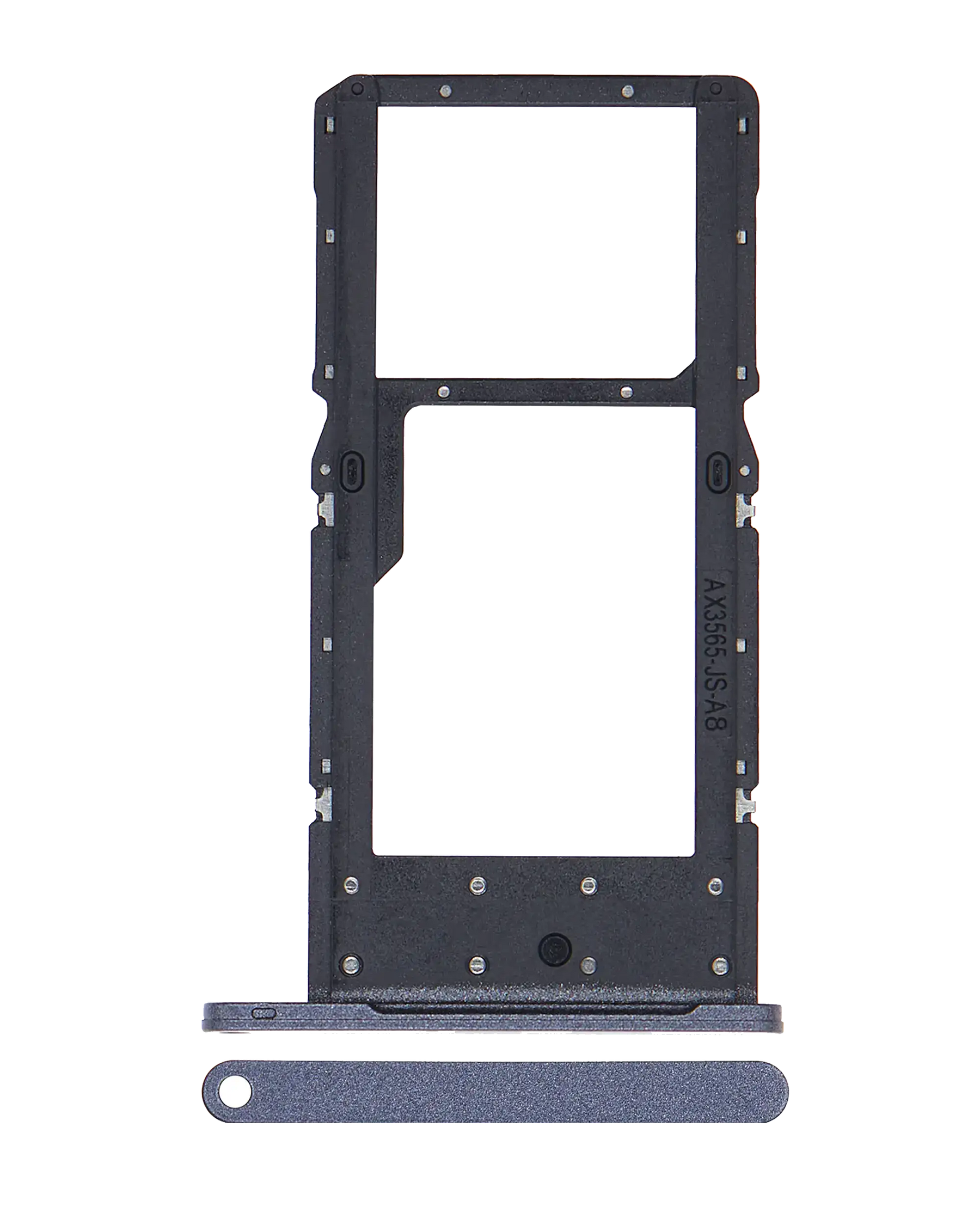 Sim Card Tray Replacement  Compatible For Samsung Galaxy Tab A7 Lite (T225) (Gray) (4G Version)