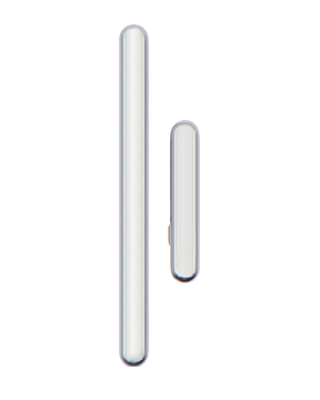 Replacement Hard Button (Power / Volume) Compatible For Samsung Galaxy A52s (A528 / 2021) (Prism Crush White)