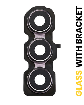 Replacement Back Camera Lens With Bracket Compatible For Samsung Galaxy A55 5G (A556 / 2024) (Premium) (Lilac)