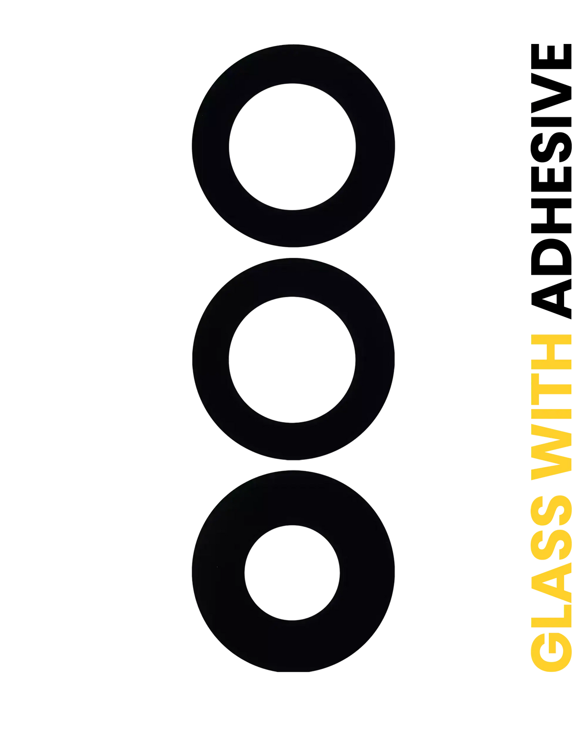 Back Camera Lens (Glass Only) With Adhesive Compatible For Samsung Galaxy Z Fold 6 5G (F956) (3 Piece Set) (Premium)