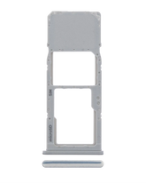 Replacement Single Sim Card Tray Compatible For Samsung Galaxy A70 (A705 / 2019) (Silver)