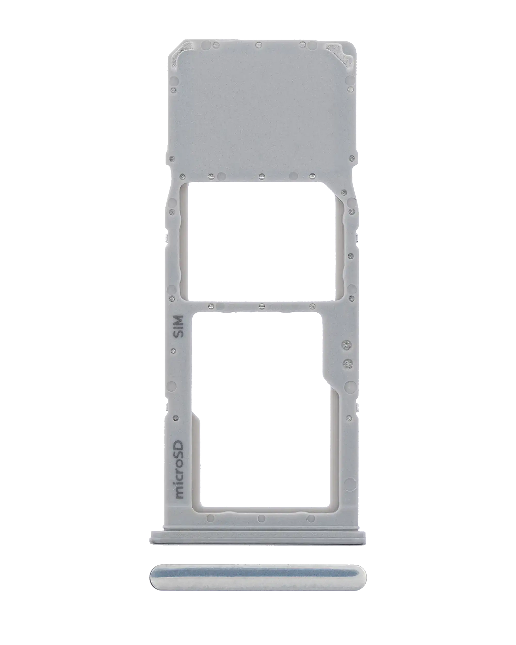 Replacement Single Sim Card Tray Compatible For Samsung Galaxy A70 (A705 / 2019) (Silver)