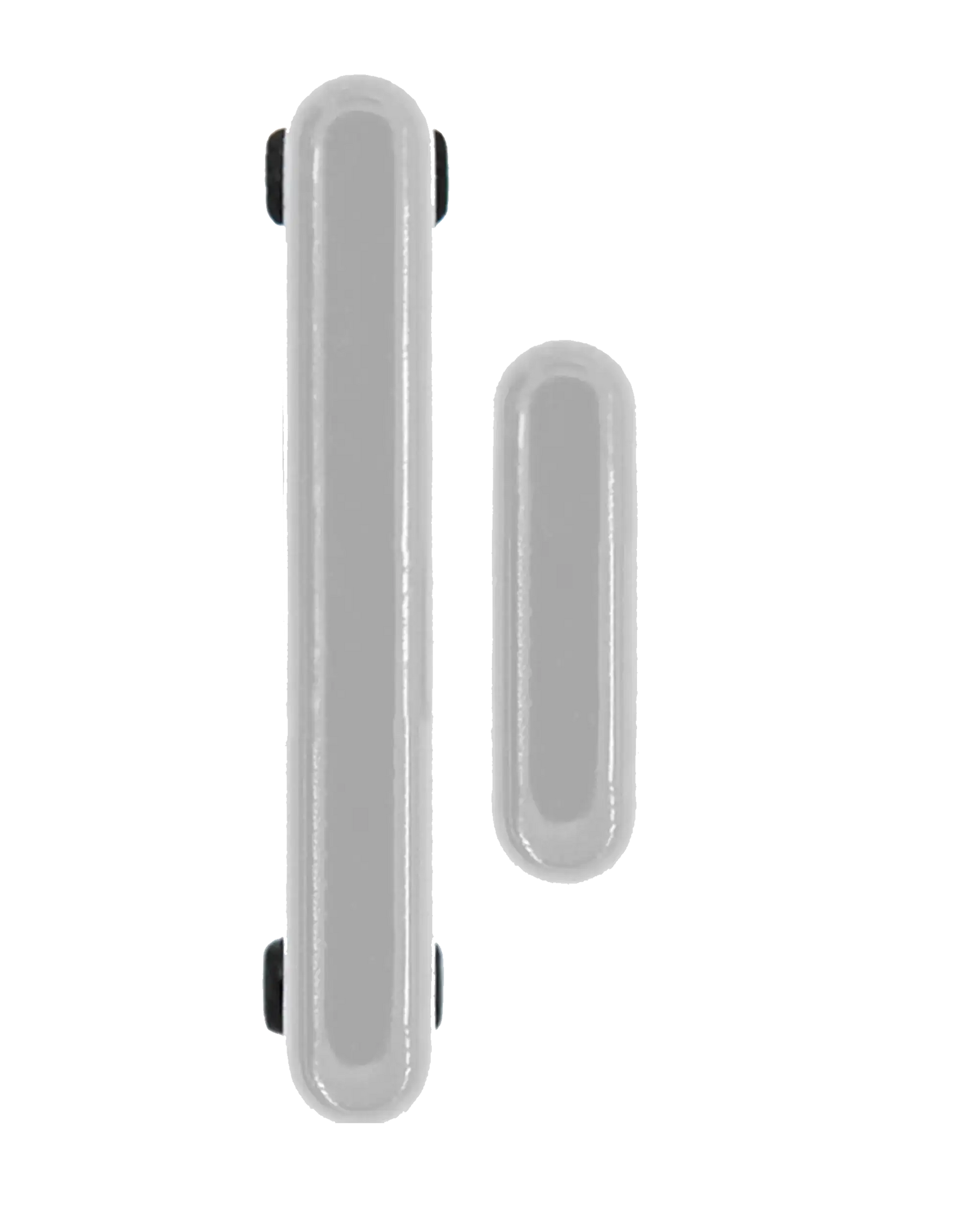 Replacement Hard Buttons (Power / Volume) Compatible For Samsung Galaxy A90 5G (A908 / 2019) (White)