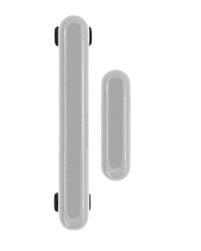 Replacement Hard Buttons (Power / Volume) Compatible For Samsung Galaxy A90 5G (A908 / 2019) (White)