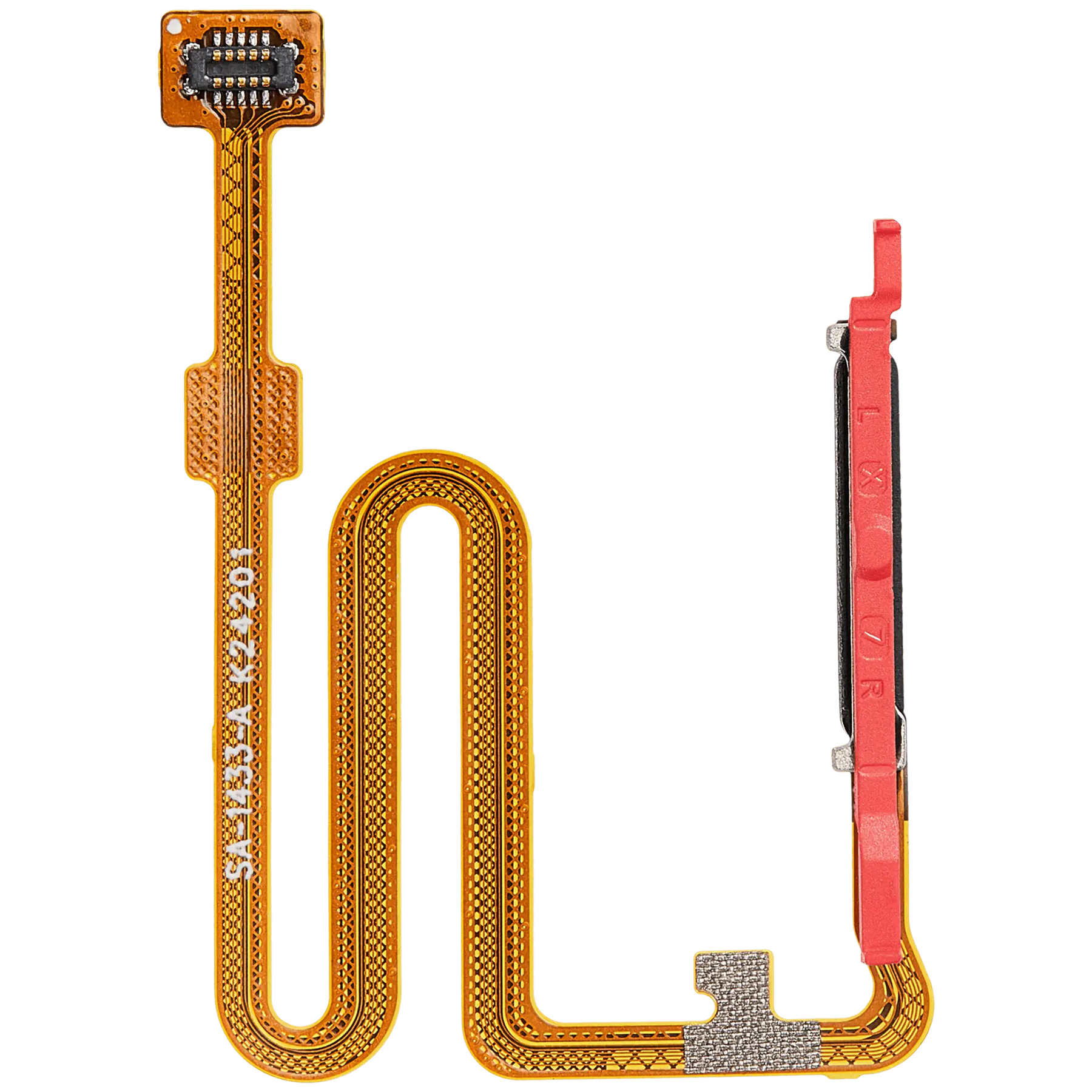 Fingerprint Reader With Flex Cable Compatible For Samsung Galaxy A16 5G (A166P / 2024) (Blue Black)