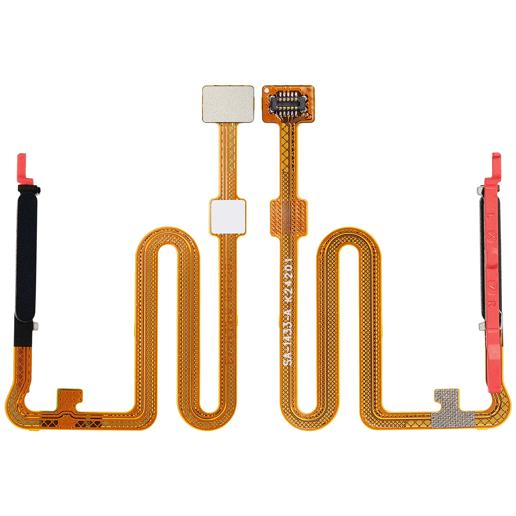 Fingerprint Reader With Flex Cable Compatible For Samsung Galaxy A16 5G (A166P / 2024) (Blue Black)