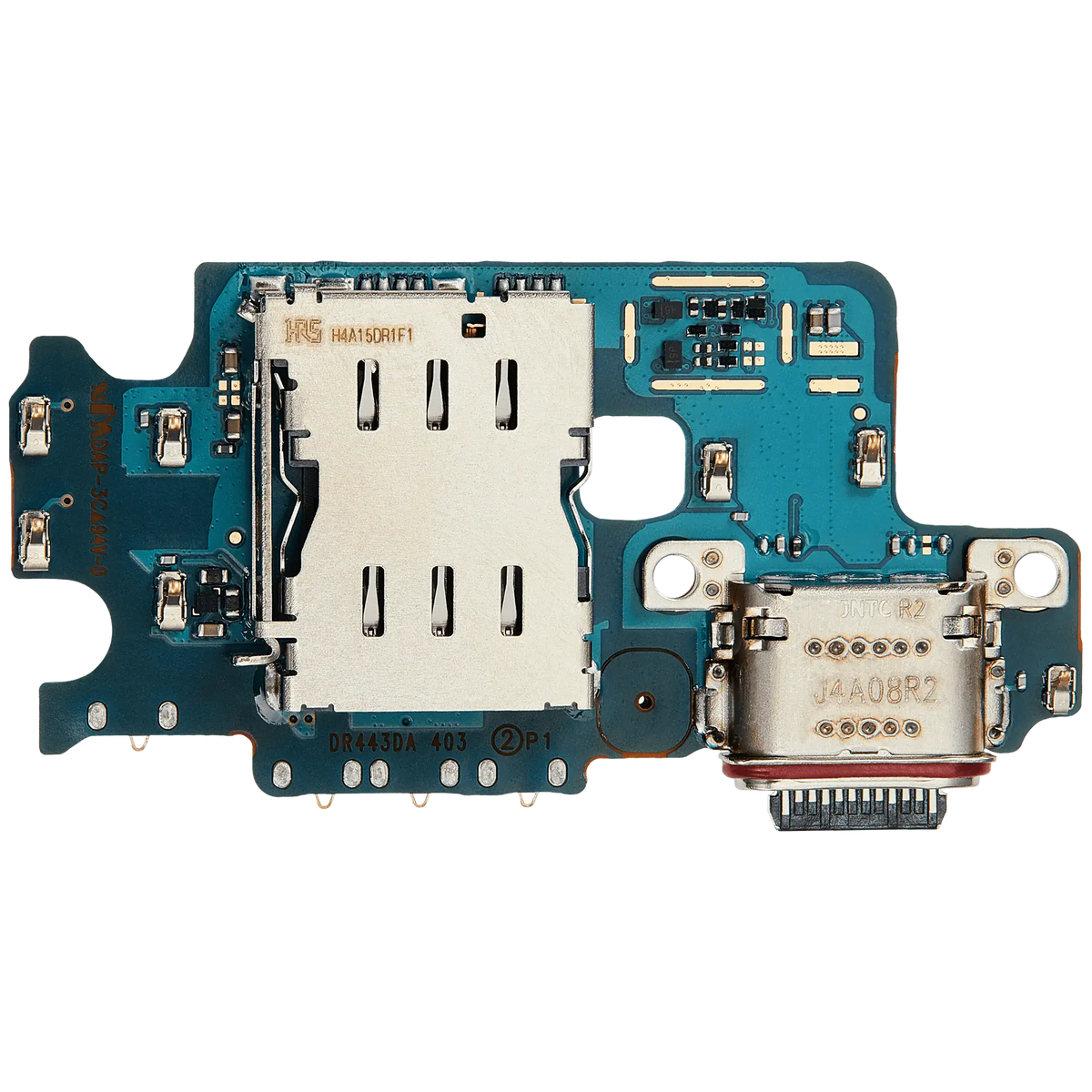 Replacement Charging Port Board With Sim Card Reader Compatible For Samsung Galaxy S25 5G (S931B) (International Version) (Premium)