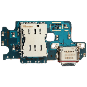 Replacement Charging Port Board With Sim Card Reader Compatible For Samsung Galaxy S25 5G (S931B) (International Version) (Premium)