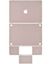 4in1 (Top, Bottom, Keyboard, Trackpad) Skin Compatible For MacBook Retina 12"(A1534 / Early 2015 / Early 2016 / Mid 2017) (Rose Gold)