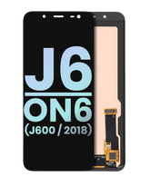 OLED Assembly Without Frame Compatible For Samsung Galaxy J6 / On6 (J600 / 2018) (Service Pack) (Black)