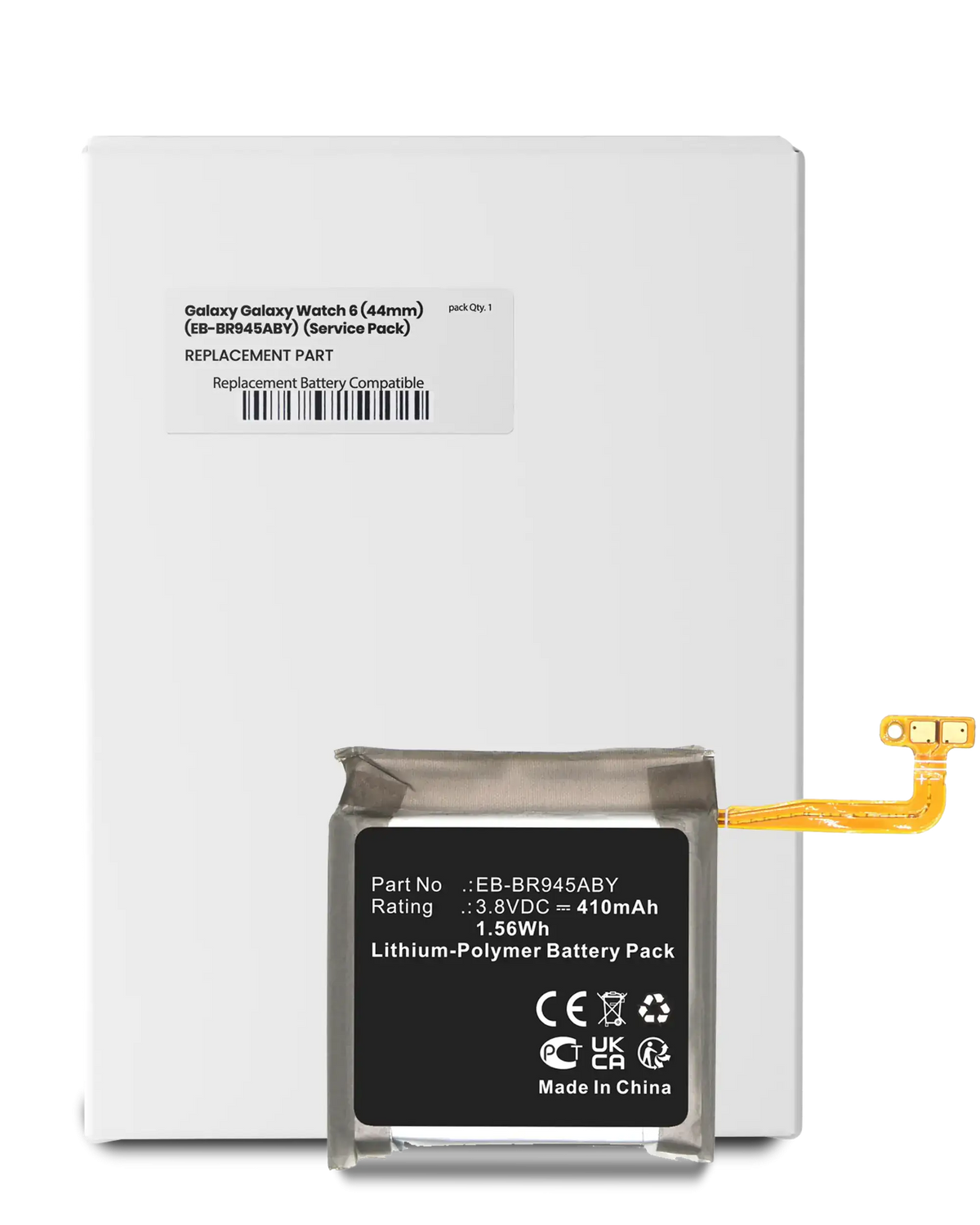 Replacement Battery Compatible For Samsung Galaxy Watch 6 (44mm) EB-BR945ABY) (Service Pack)