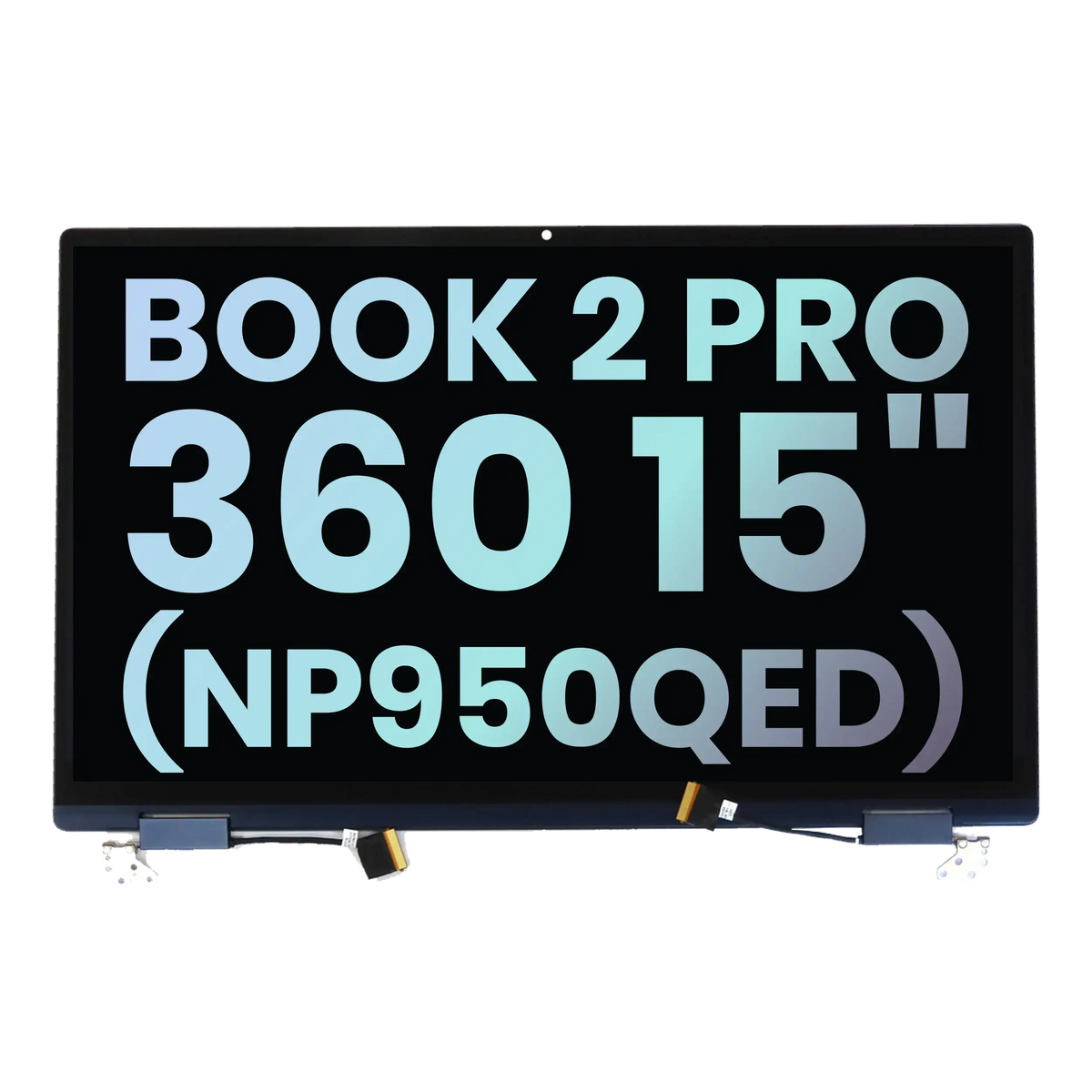 Complete LCD Display Assembly Compatible For Samsung Galaxy Book Pro 2 360 15" (NP950QED) (Service Pack) (Graphite)