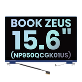Complete LCD Display Assembly Compatible For Samsung Galaxy Book Zeus 15.6" (NP950QCGK01US) (Service Pack) (Subins-Blue)