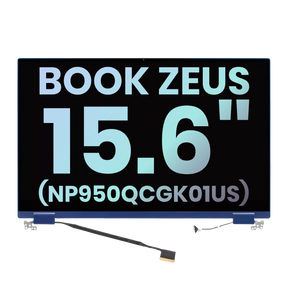 Complete LCD Display Assembly Compatible For Samsung Galaxy Book Zeus 15.6" (NP950QCGK01US) (Service Pack) (Subins-Blue)