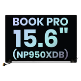 Complete LCD Display Assembly Compatible For Samsung Galaxy Book Pro 15.6" (NP950XDB) (Service Pack) (Silver)