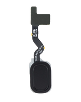 Fingerprint Reader With Flex Cable Replacement Compatible For Samsung Galaxy J8 (J810 / 2018) / A6 Plus (A605/ 2018) (Black)