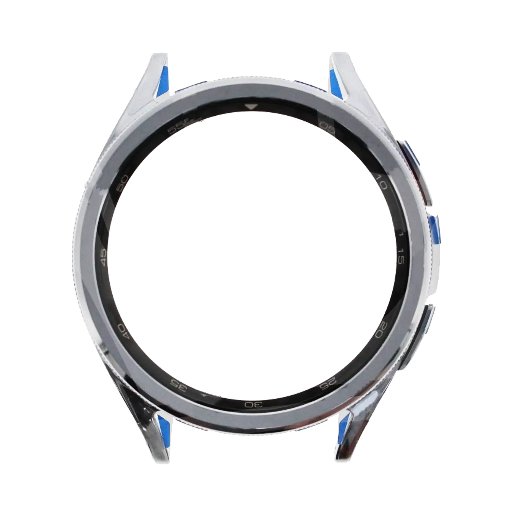 Housing Compatible For Samsung Galaxy Watch 6 Classic (43mm) (Service Pack) (Silver)