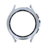 Housing Compatible For Samsung Galaxy Watch 4 Classic (46mm) (Service Pack) (Silver)