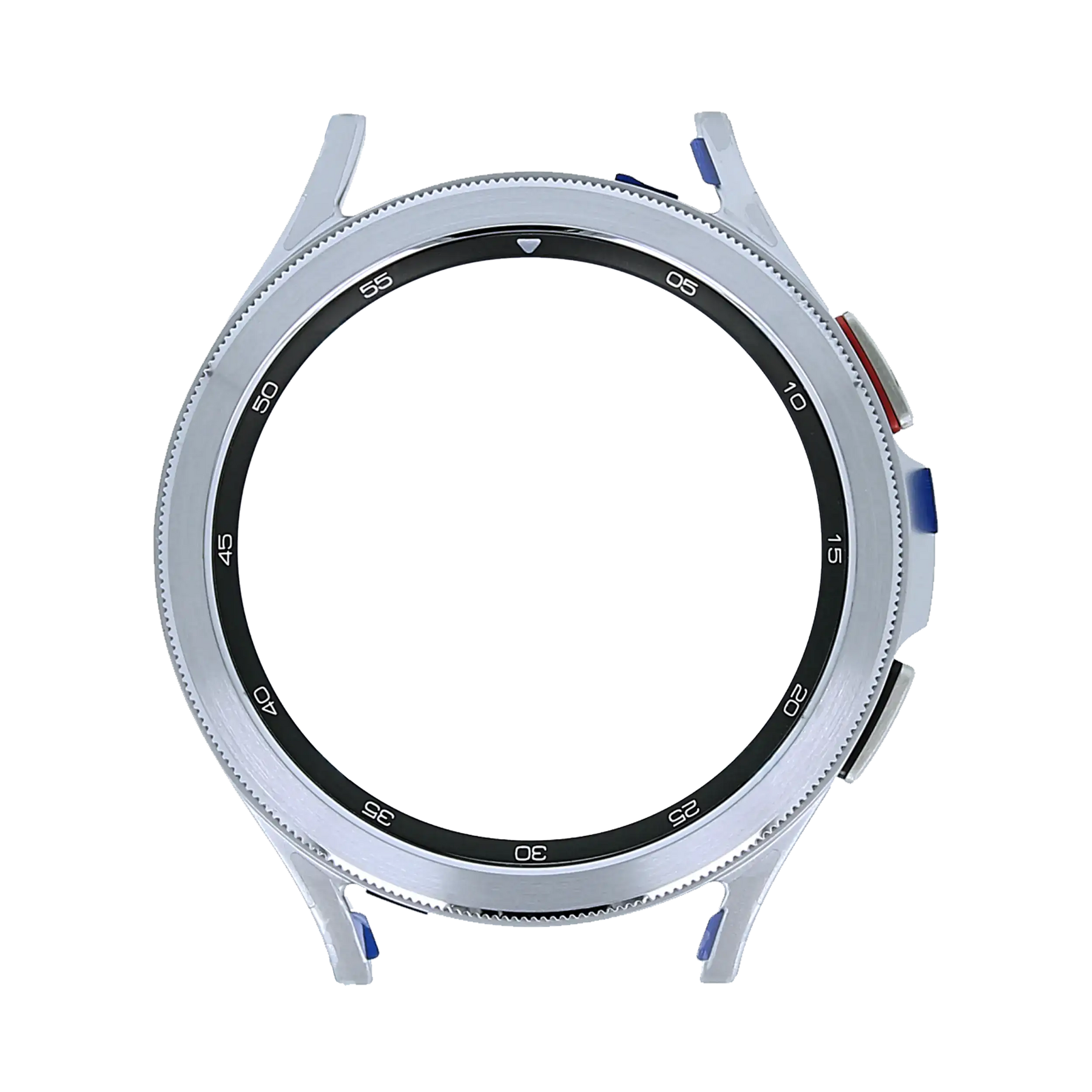 Housing Compatible For Samsung Galaxy Watch 4 Classic (46mm) (Service Pack) (Silver)