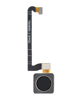 Home Button With Fingerprint Sensor Compatible For Google Pixel 3 Replacement (Just Black)