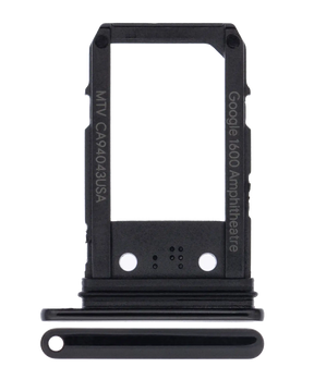 Replacement Sim Card Tray Compatible For Google Pixel 3a (Just Black)