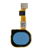 Fingerprint Reader With Power Flex Cable Compatible For Samsung Galaxy A11 (A115 / 2020) (Blue)