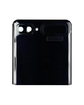 Outer OLED Assembly With Frame Compatible For Samsung Galaxy Z Flip 4G (F700) / Z Flip 5G (F707) (Service Pack) (Mirror Black)