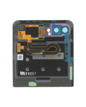 Outer OLED Assembly With Frame Compatible For Samsung Galaxy Z Flip 4G (F700) / Z Flip 5G (F707) (Service Pack) (Mystic Gray)