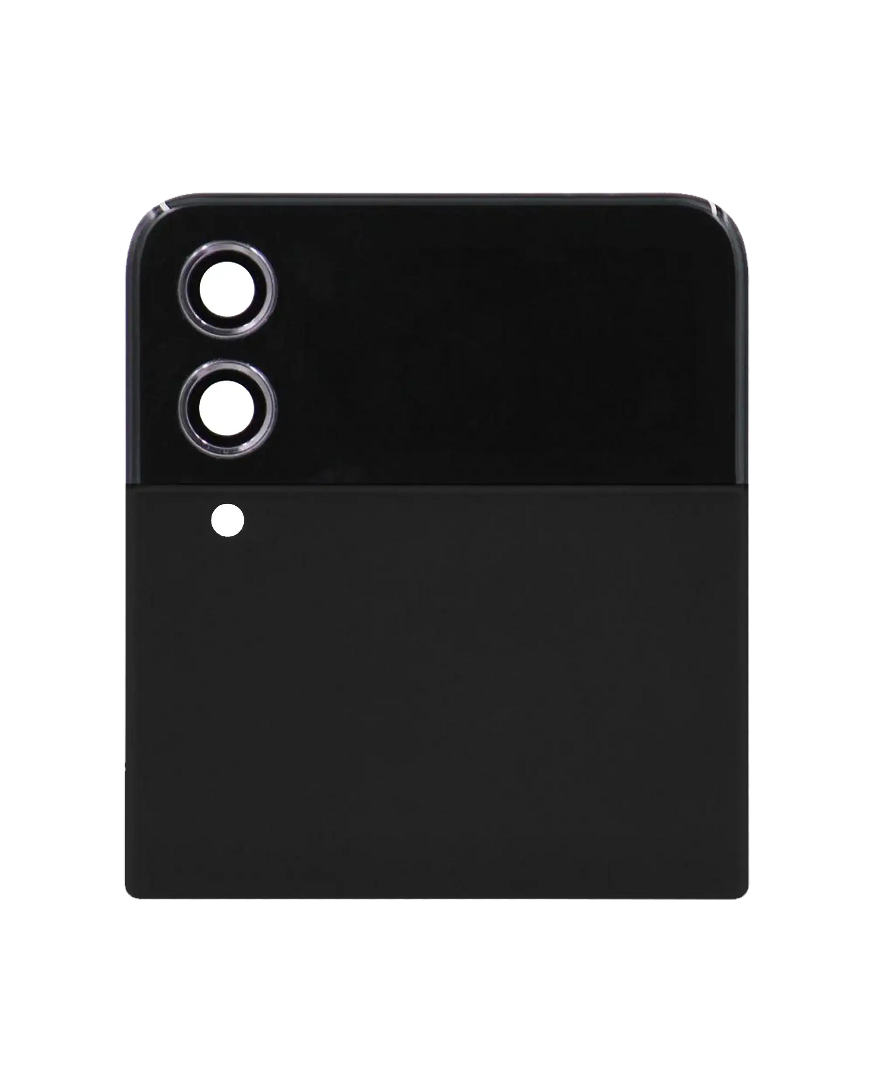 Outer OLED Assembly Compatible For Samsung Galaxy Z Flip 4 5G (US & International) (Used OEM Pull: Grade B/C) (Black)