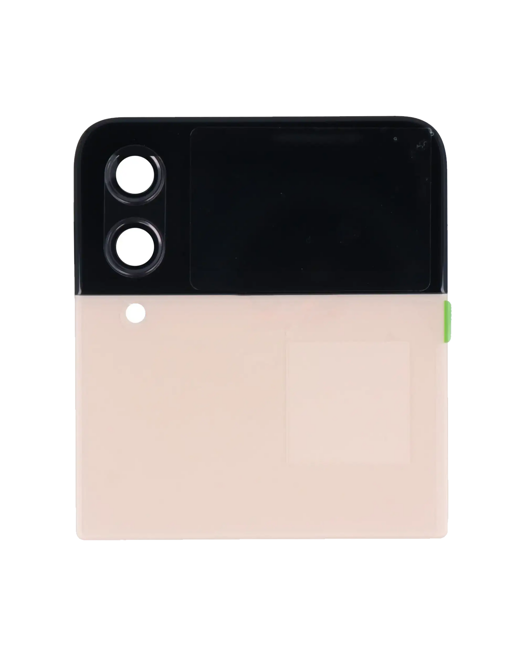 Outer OLED Assembly Compatible For Samsung Galaxy Z Flip 4 5G (US & International) (Used OEM Pull: Grade B/C) (Pink Gold)