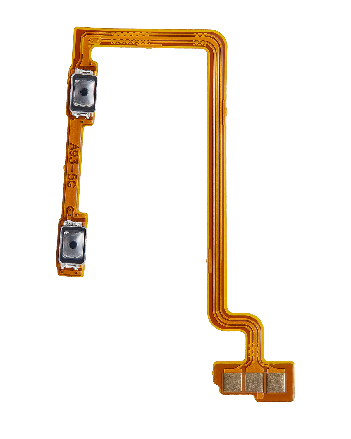Replacement Volume Button Flex Cable Compatible For OnePlus Nord N200 5G / OPPO A93 5G