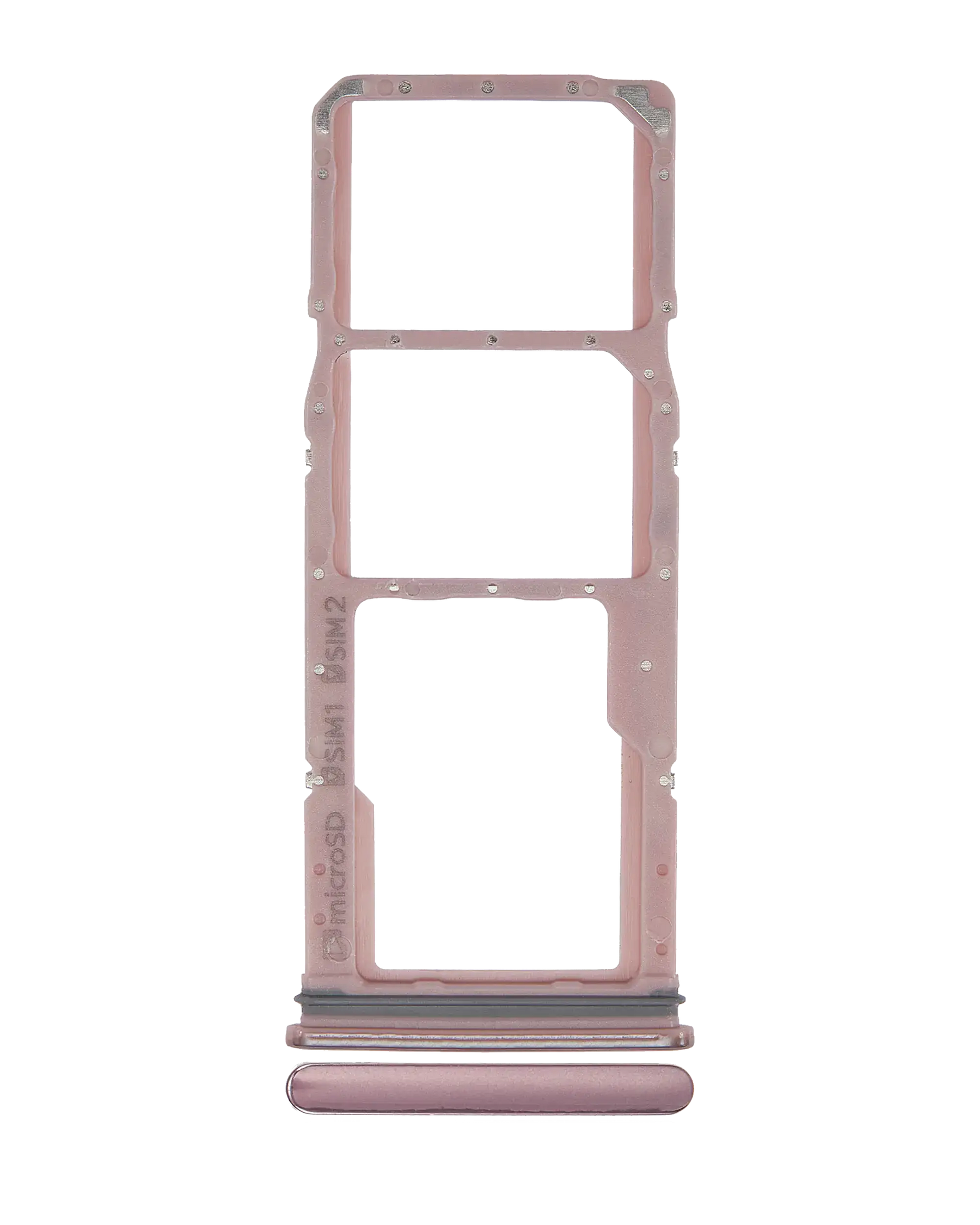 Replacement Dual Sim Card Tray Compatible For Samsung Galaxy A9 (A920 / 2018) (Bubblegum Pink)