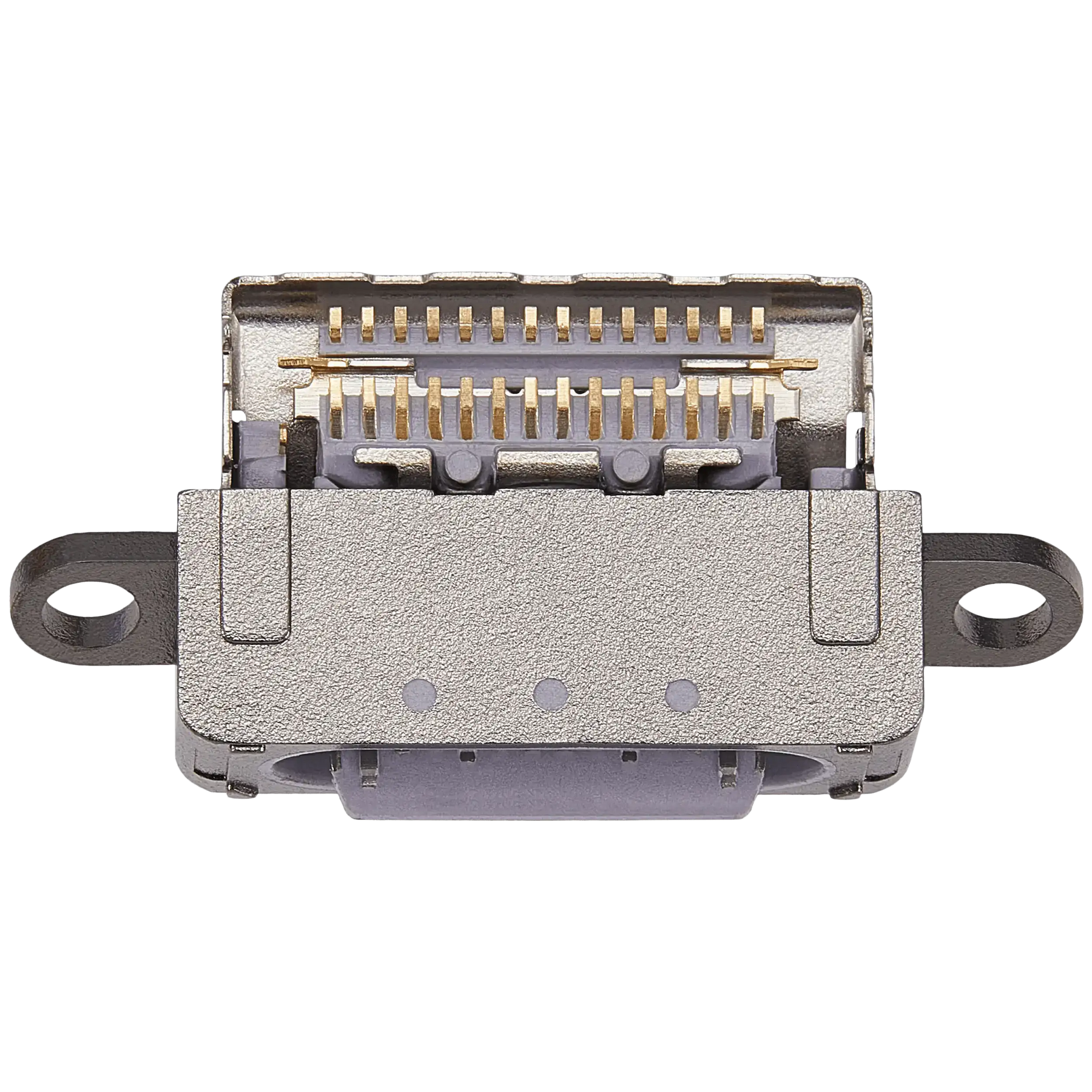 Charging Port Only Compatible For iPad Air 11" (2024) / Air 13" (2024) (Soldering Required) (Purple) (Premium) (10 Pack)