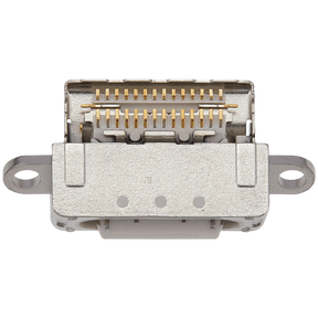 Charging Port Only Compatible For iPad Air 11" (2024) / Air 13" (2024) (Soldering Required) (Starlight) (Premium) (10 Pack)