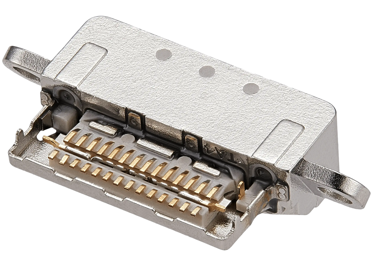 Charging Port Only Compatible For iPad Air 11" (2024) / Air 13" (2024) (Soldering Required) (Starlight) (Premium) (10 Pack)