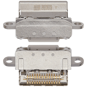 Charging Port Only Compatible For iPad Air 11" (2024) / Air 13" (2024) (Soldering Required) (Starlight) (Premium) (10 Pack)