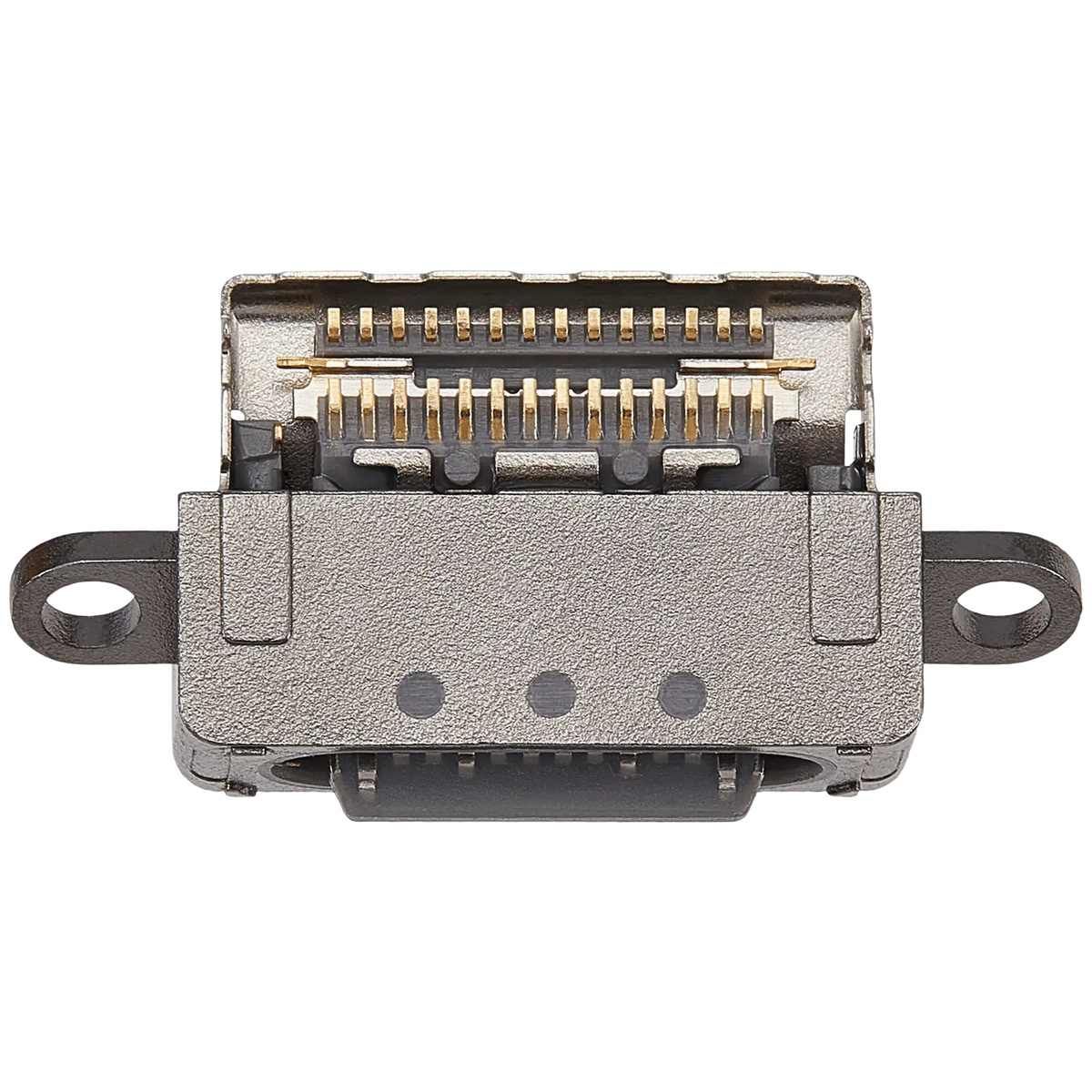 Charging Port Only Compatible For iPad Air 11" (2024) / Air 13" (2024) (Soldering Required) (Space Gray) (Premium) (10 Pack)