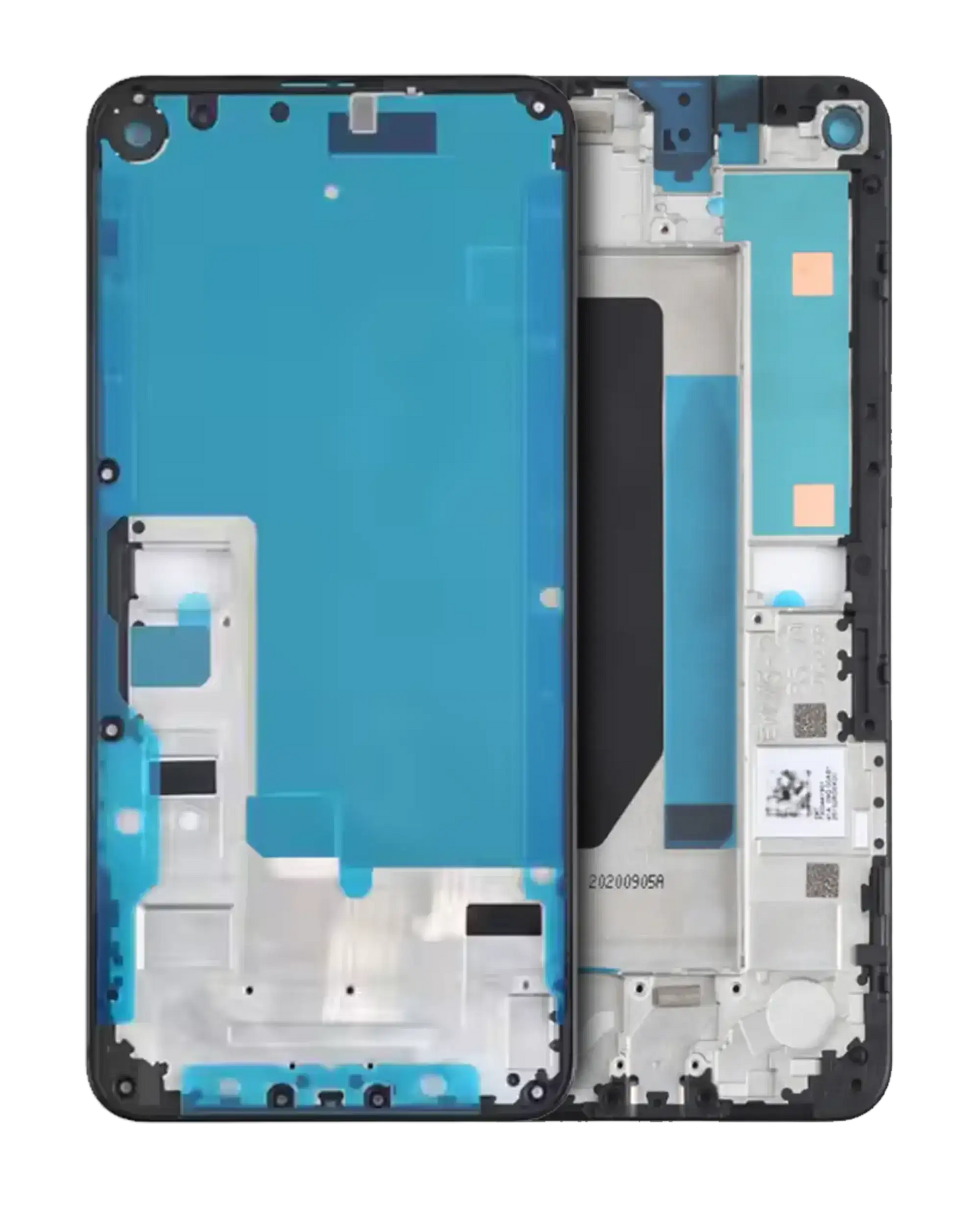 Replacement Mid Frame Bezel Assembly Compatible For Google Pixel 4a 5G (Genuine OEM)
