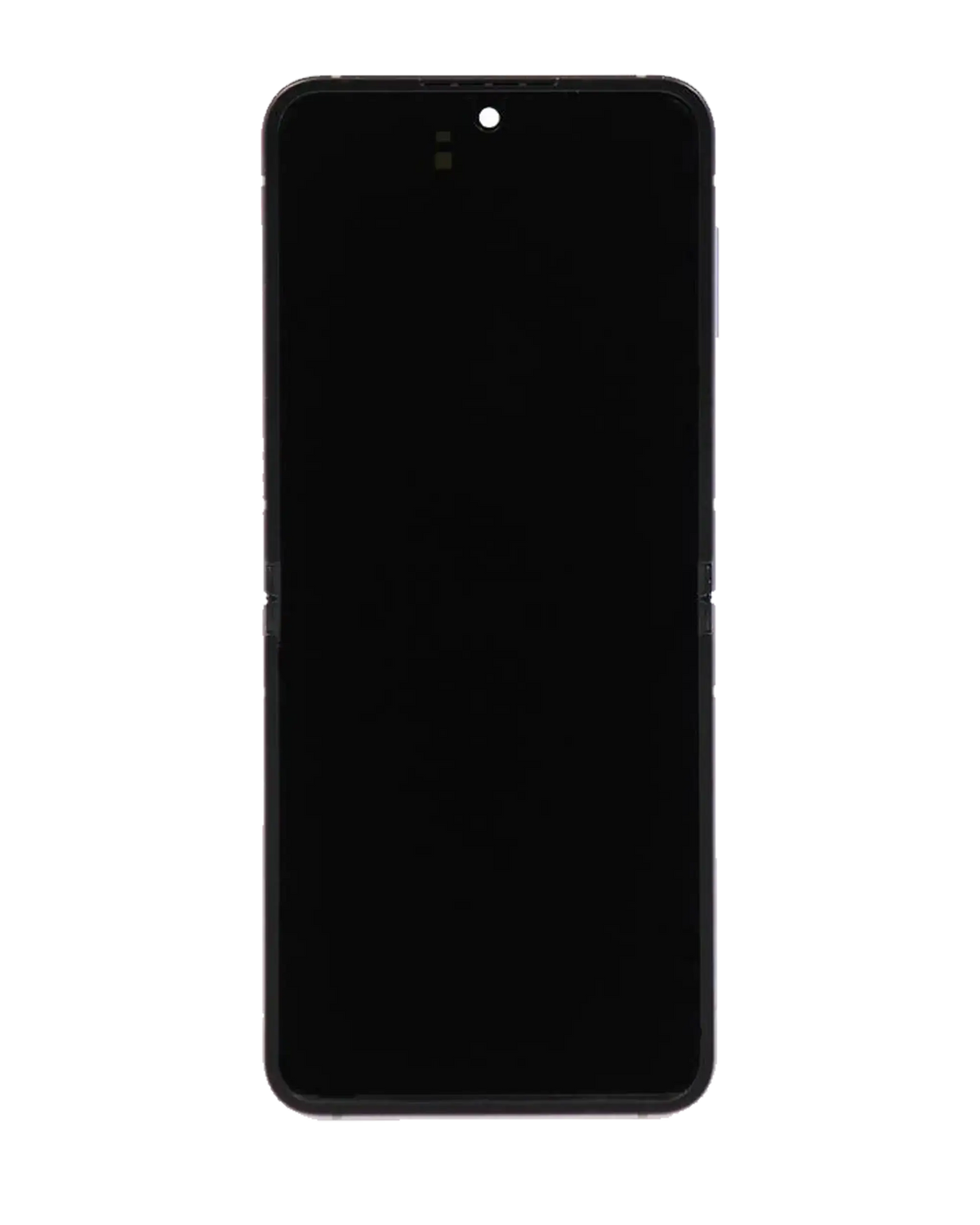 Inner OLED Assembly With Frame Compatible For Samsung Galaxy Z Flip 6 5G (US & International) (Refurbished) (Silver Shadow)