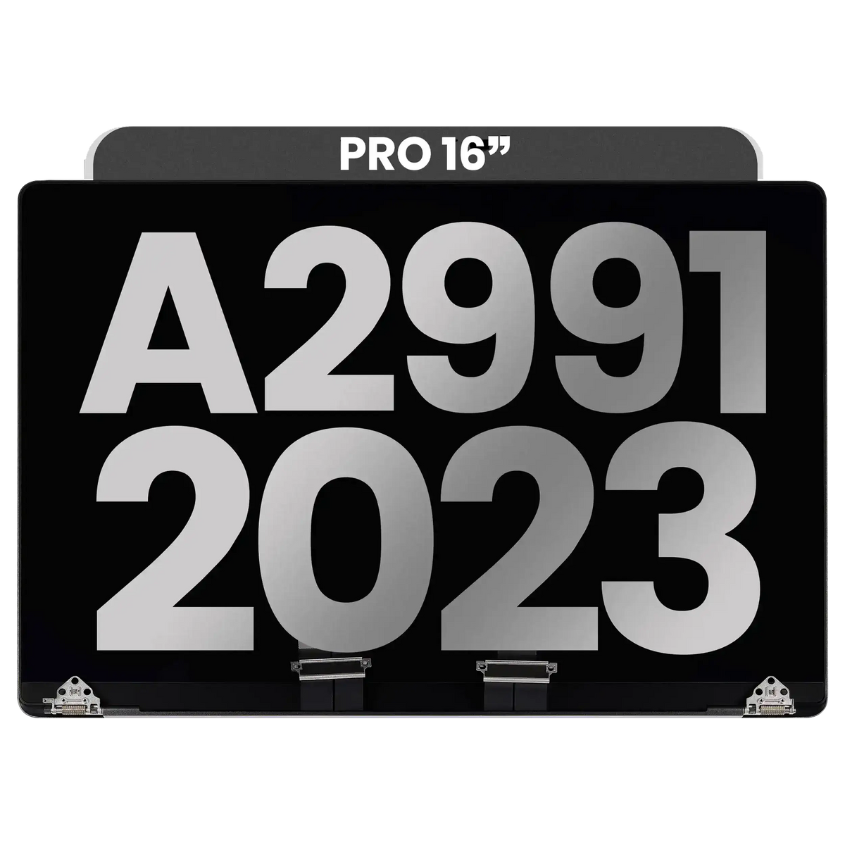 Complete LCD Display Assembly Compatible For MacBook Pro 16" (A2991 / Late 2023) (Used OEM Pull: Grade A) (Space Black)
