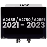 LCD Panel Only Compatible For MacBook Pro 16" (A2485 / Late 2021) / (A2780 / Late 2023 / (A2991 / Late 2023)