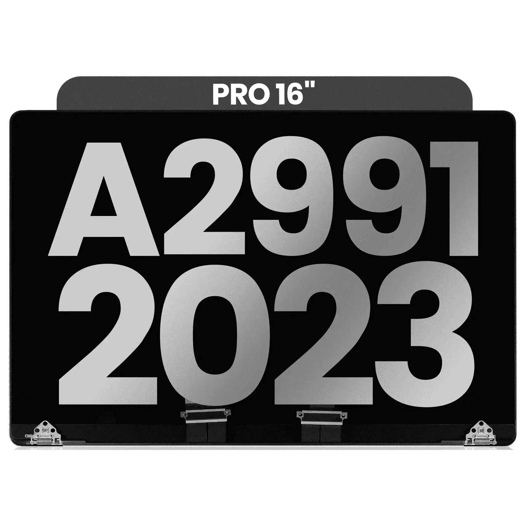 Complete LCD Display Assembly Compatible For MacBook Pro 16" (A2991 / Late 2023) (Used OEM Pull: Grade B) (Space Black)