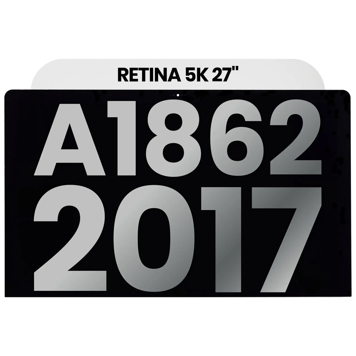 Complete LCD Display Assembly Compatible For iMac Pro 27" 5K (A1862 / Late 2017) (LM270QQ1 SDD1) (Used OEM Pull: Grade A)