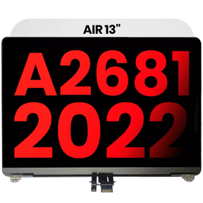 Complete LCD Display Assembly Compatible For MacBook Air 13" (A2681 / Mid 2022) (Aftermarket Plus) (Starlight)