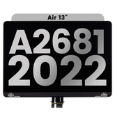 Complete LCD Display Assembly Compatible For MacBook Air 13" (A2681 / Mid 2022) (Used OEM Pull: Grade B) (Space Gray)