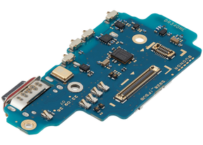 Charging Port Board With Sim Card Reader Compatible For Samsung Galaxy S24 Ultra 5G (S928U) (US Version) (Premium)