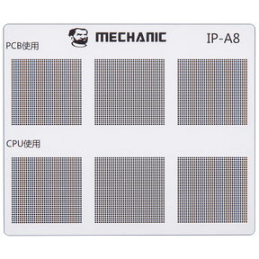 CPU Repair Green Oil Stencil (A8 - A18 Pro) For iPhone 6-16 Series (COM80) (Mechanic)