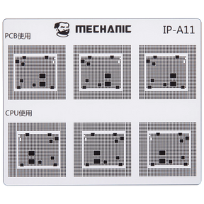 CPU Repair Green Oil Stencil (A8 - A18 Pro) For iPhone 6-16 Series (COM80) (Mechanic)