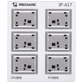 CPU Repair Green Oil Stencil (A8 - A18 Pro) For iPhone 6-16 Series (COM80) (Mechanic)